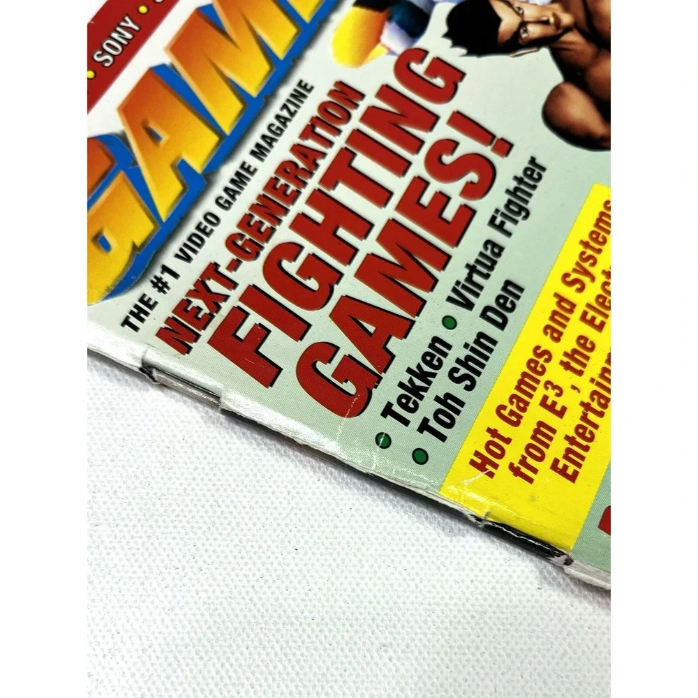 GamePro Magazine Issue August 1995 Vol 7 Issue 8 Tekken Virtua Fighter DKC2
